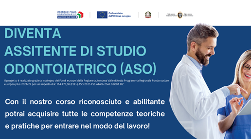 Al via il corso ASO 2025 per diventare Assistente di Studio Odontoiatrico