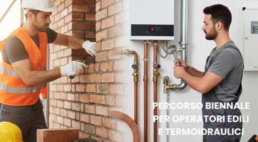 Percorso biennale gratuito per Operatori Edili e Termoidraulici