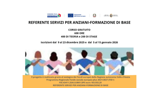 Referente servizi per anziani - Formazione di base