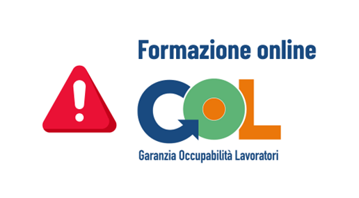 Comunicazione tramite SMS dai Centri per l’impiego – formazione GOL